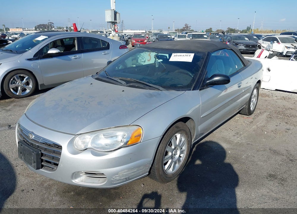 2004 CHRYSLER SEBRING GTC VIN: 1C3EL75R24N360798