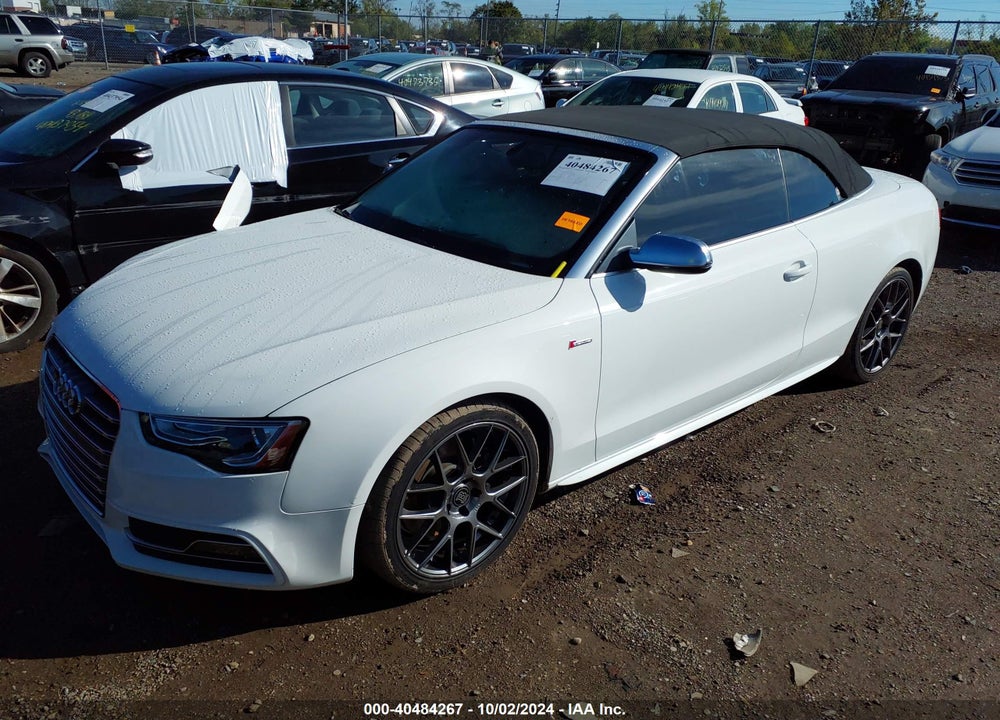 2014 AUDI S5 3.0T PREMIUM PLUS VIN: WAUCGAFH4EN003373