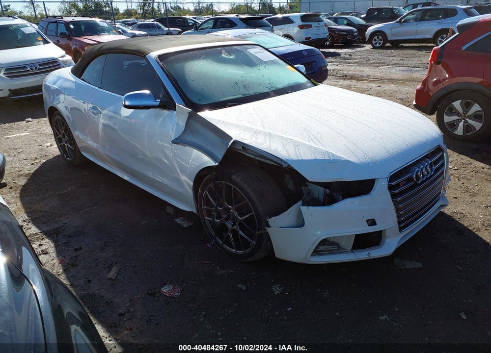 2014 AUDI S5 3.0T PREMIUM PLUS VIN: WAUCGAFH4EN003373
