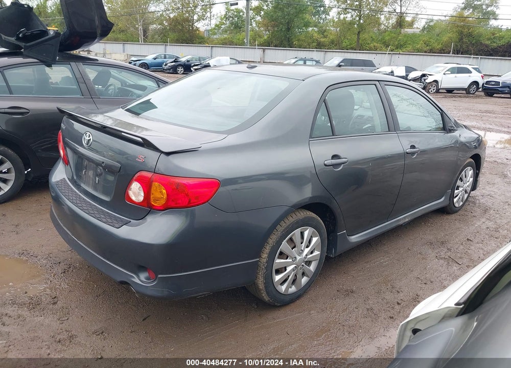 2009 TOYOTA COROLLA S VIN: 2T1BU40E19C111093