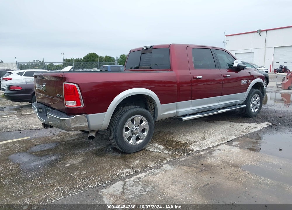 2017 RAM 2500 LAIE MEGA CAB 4X4 6'4 BOX VIN: 3C6UR5NL7HG636436