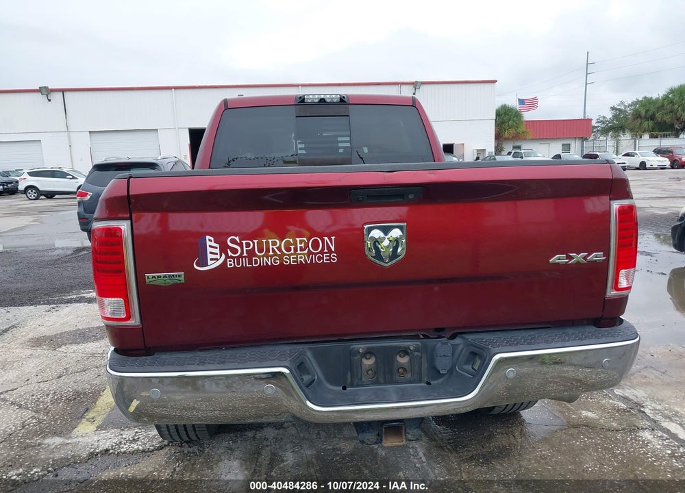2017 RAM 2500 LAIE MEGA CAB 4X4 6'4 BOX VIN: 3C6UR5NL7HG636436