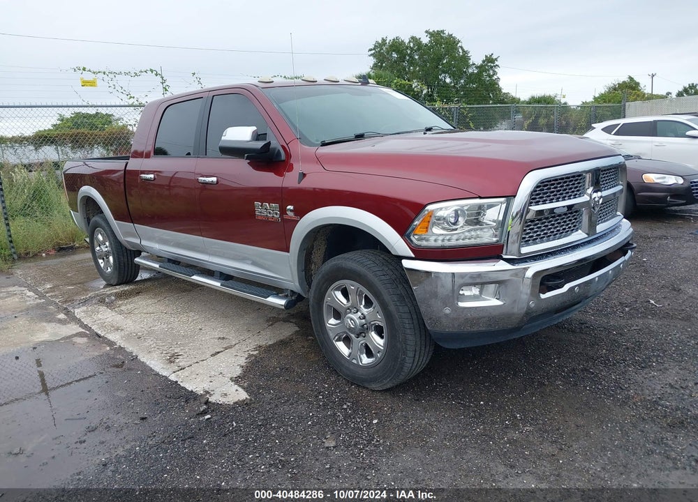2017 RAM 2500 LAIE MEGA CAB 4X4 6'4 BOX VIN: 3C6UR5NL7HG636436