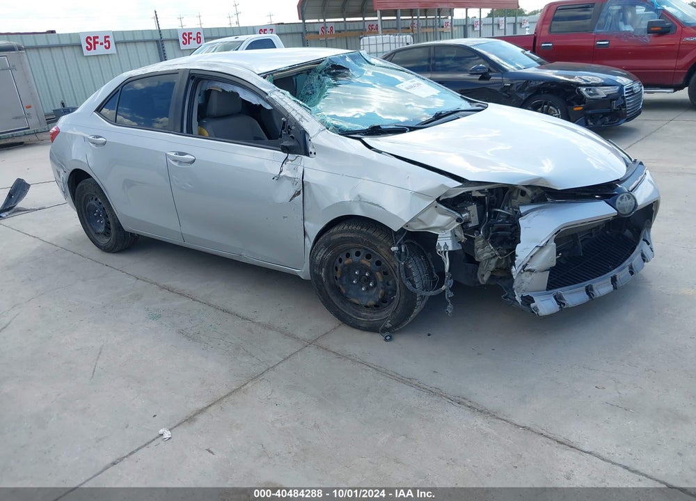 2018 TOYOTA COROLLA LE VIN: 5YFBURHE9JP834003
