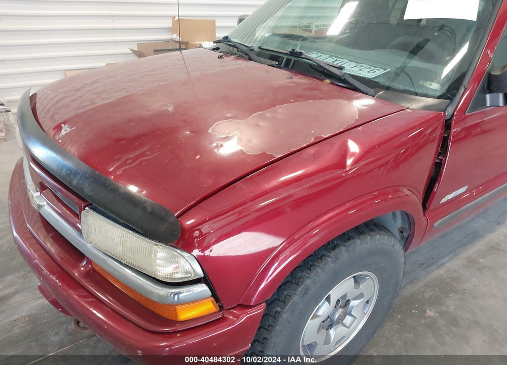 2003 CHEVROLET S-10 LS VIN: 1GCDT13XX3K120565