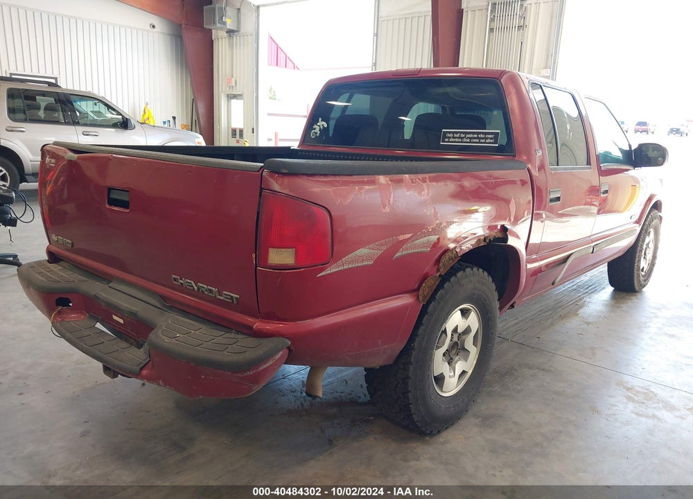 2003 CHEVROLET S-10 LS VIN: 1GCDT13XX3K120565
