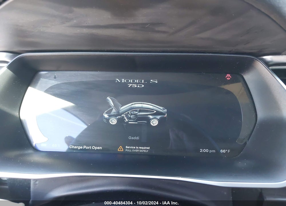 2017 TESLA MODEL S 100D/60D/75D/90D/P100D VIN: 5YJSA1E27HF195291