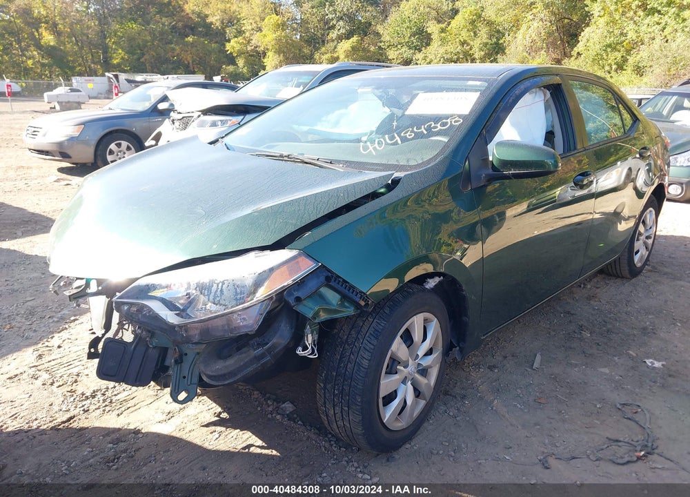 2016 TOYOTA COROLLA LE VIN: 2T1BURHE8GC666881