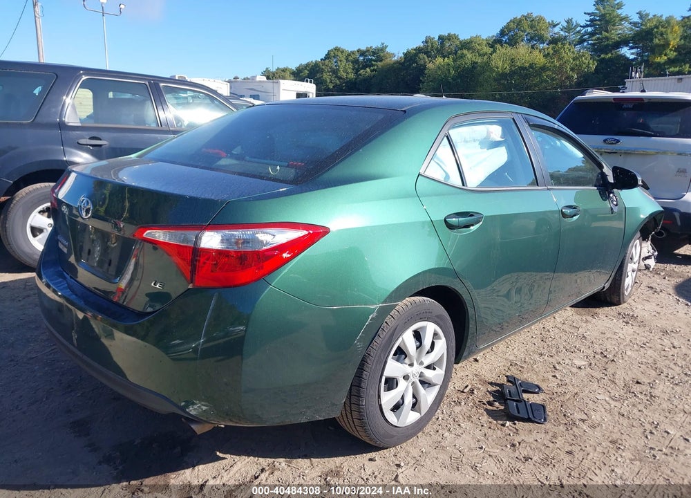 2016 TOYOTA COROLLA LE VIN: 2T1BURHE8GC666881