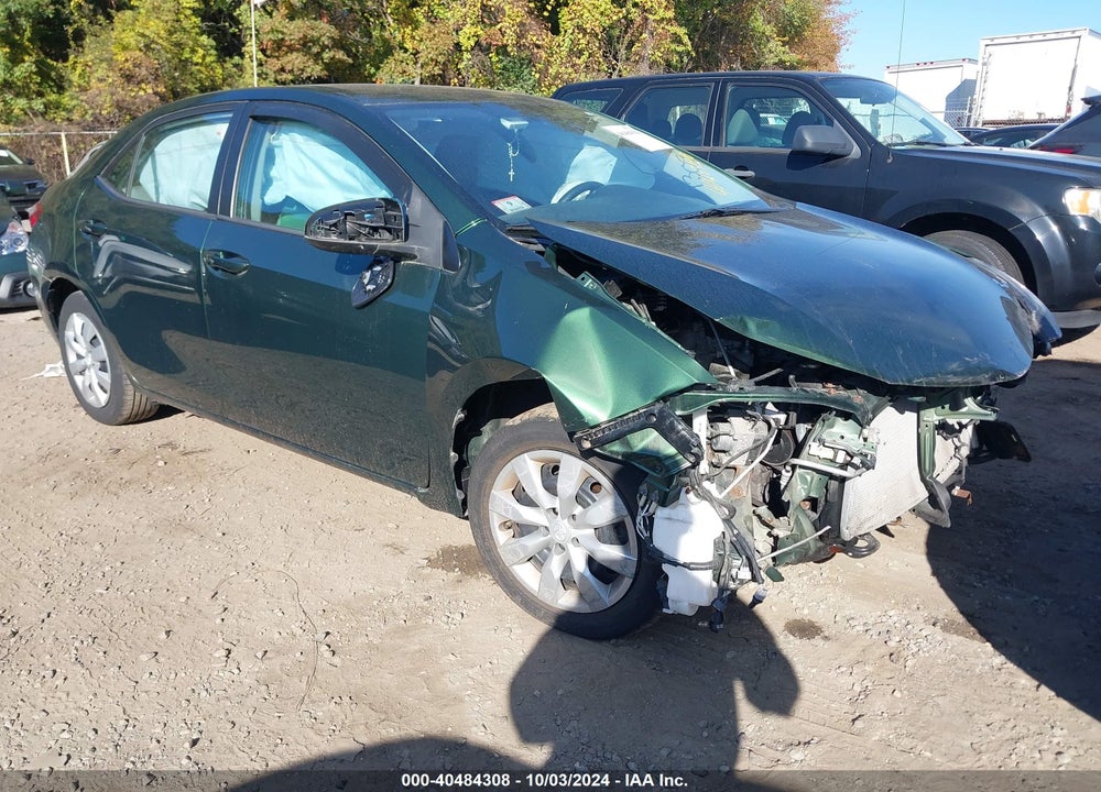 2016 TOYOTA COROLLA LE VIN: 2T1BURHE8GC666881