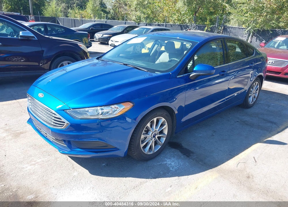 2017 FORD FUSION SE VIN: 3FA6P0HD3HR274307