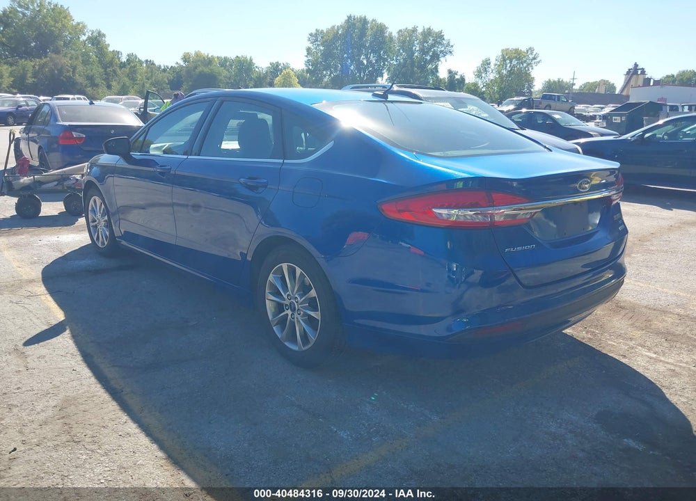 2017 FORD FUSION SE VIN: 3FA6P0HD3HR274307