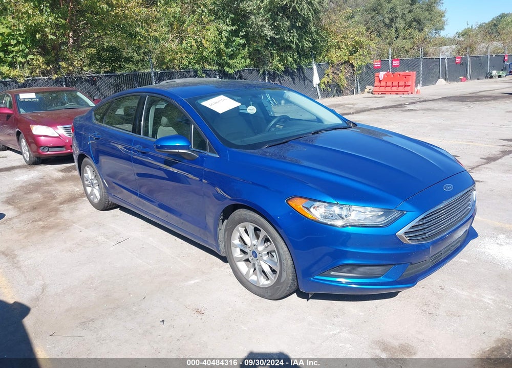 2017 FORD FUSION SE VIN: 3FA6P0HD3HR274307