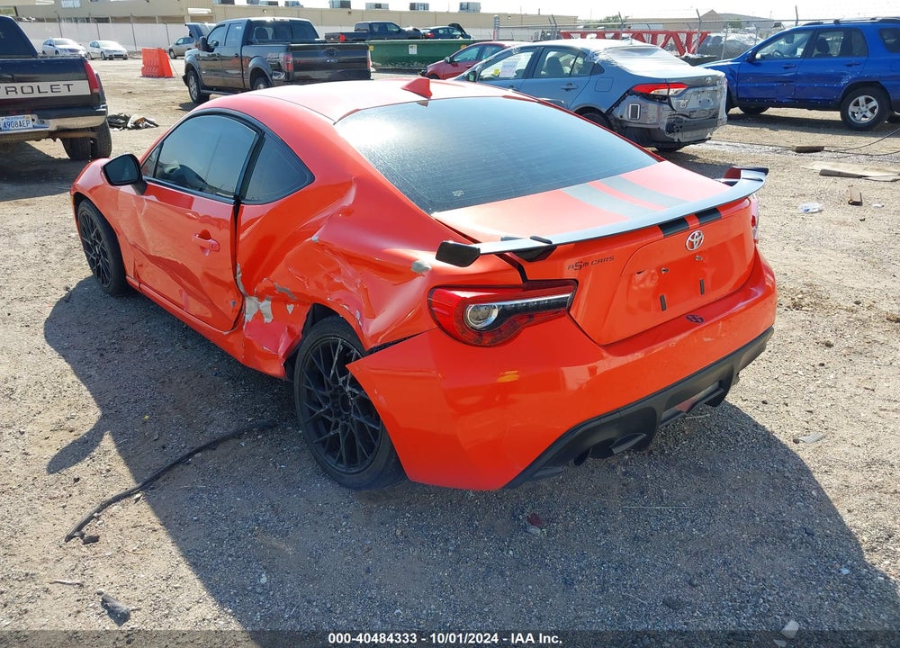 2017 TOYOTA 86 VIN: JF1ZNAA10H8707933