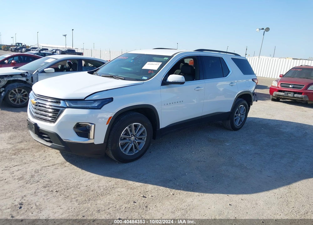 2022 CHEVROLET TRAVERSE FWD LT LEATHER VIN: 1GNERHKW4NJ188462