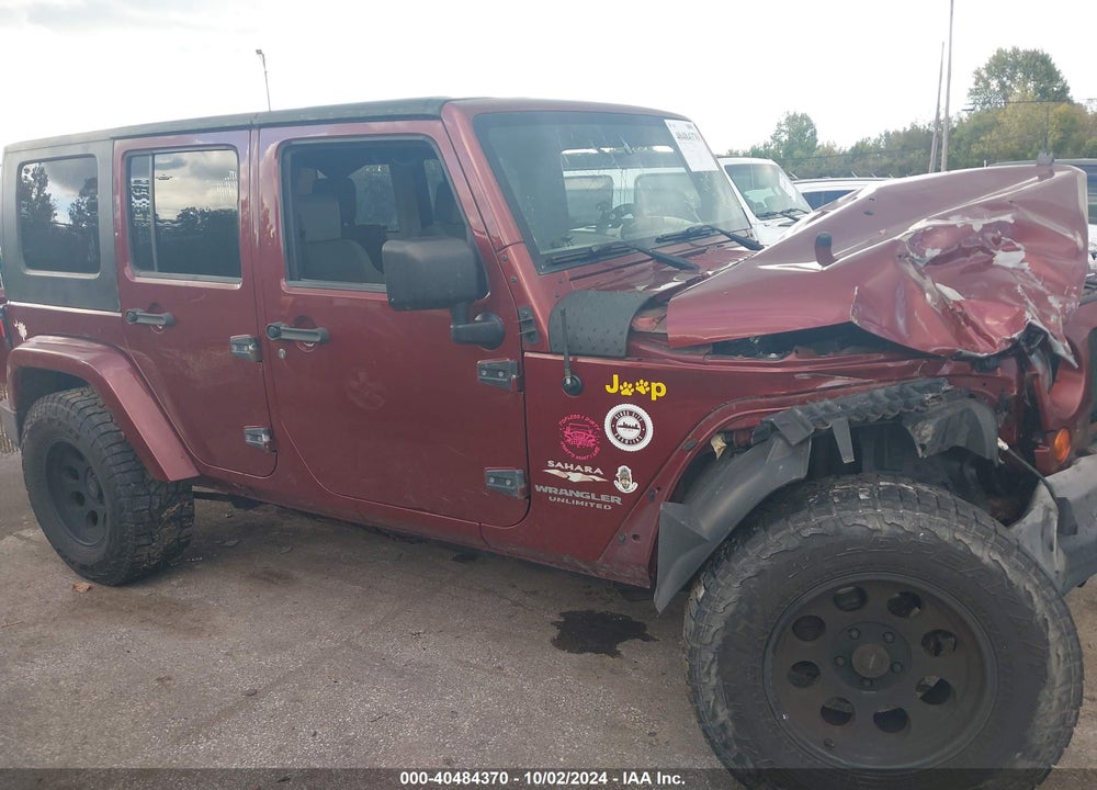 2007 JEEP WRANGLER UNLIMITED SAHARA VIN: 1J4GA591X7L206384