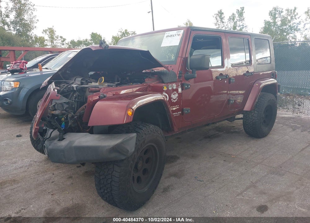 2007 JEEP WRANGLER UNLIMITED SAHARA VIN: 1J4GA591X7L206384