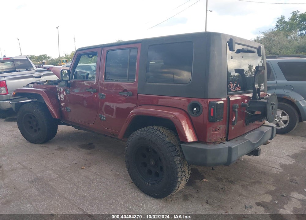 2007 JEEP WRANGLER UNLIMITED SAHARA VIN: 1J4GA591X7L206384