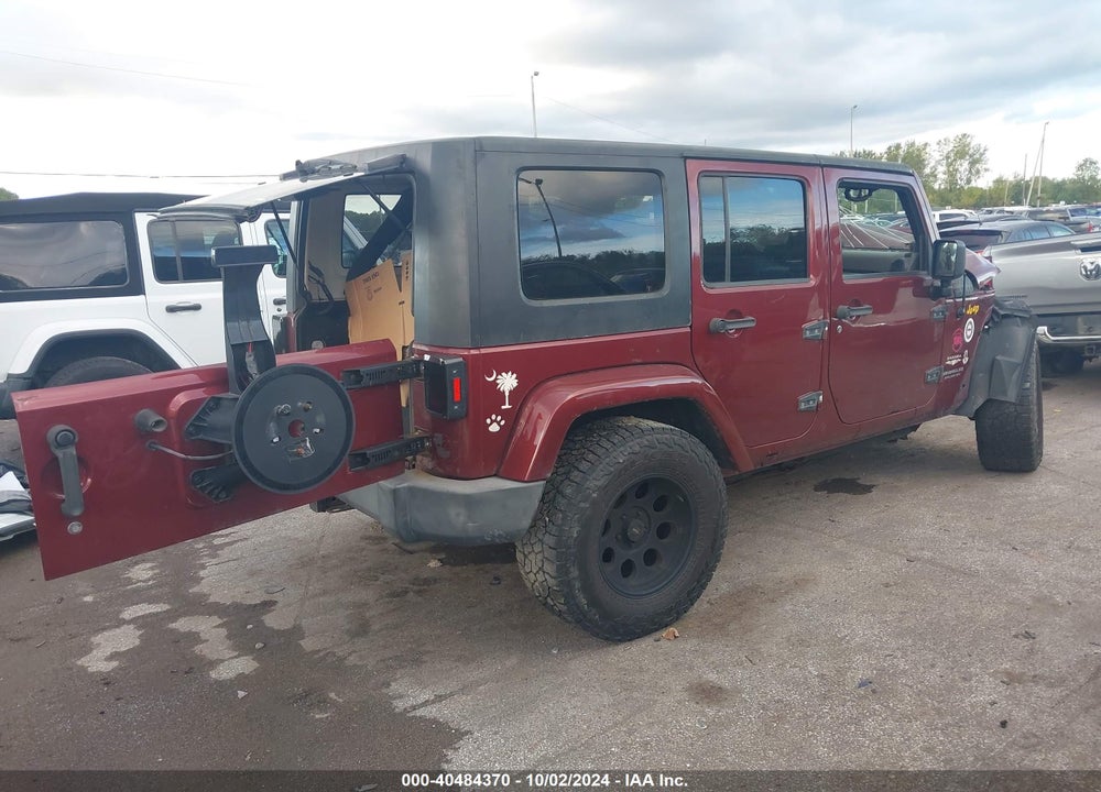 2007 JEEP WRANGLER UNLIMITED SAHARA VIN: 1J4GA591X7L206384