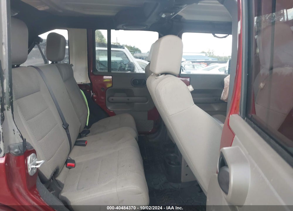 2007 JEEP WRANGLER UNLIMITED SAHARA VIN: 1J4GA591X7L206384