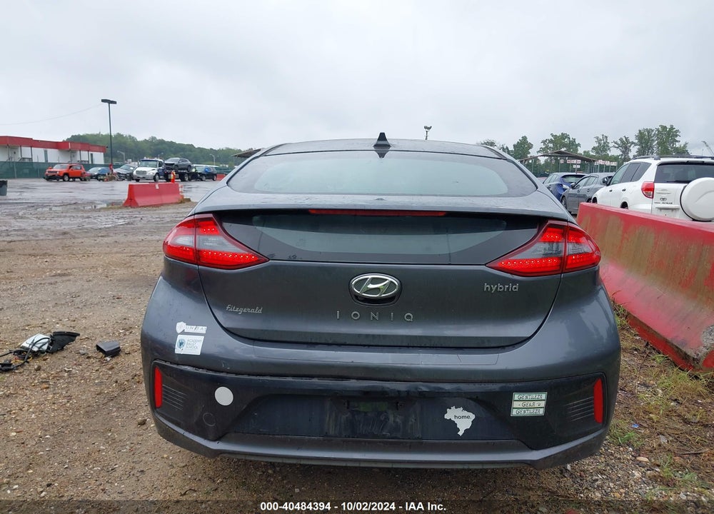 2017 HYUNDAI IONIQ HYBRID SEL VIN: KMHC75LC9HU021439