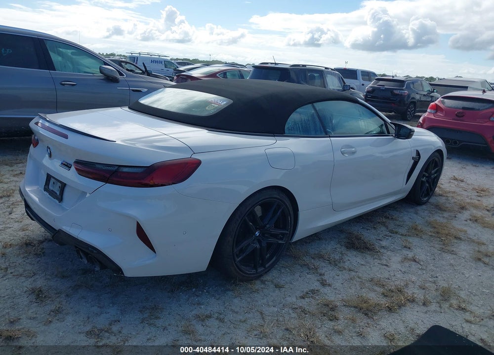 2020 BMW M8 COMPETITION VIN: WBSDZ0C0XLCE13982