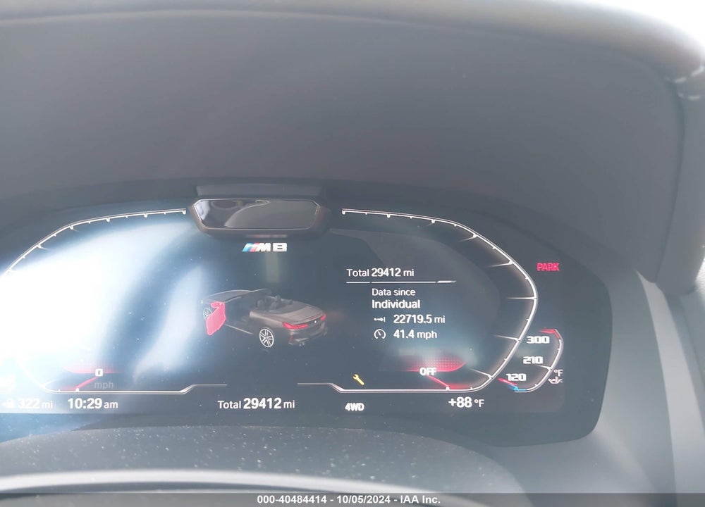 2020 BMW M8 COMPETITION VIN: WBSDZ0C0XLCE13982