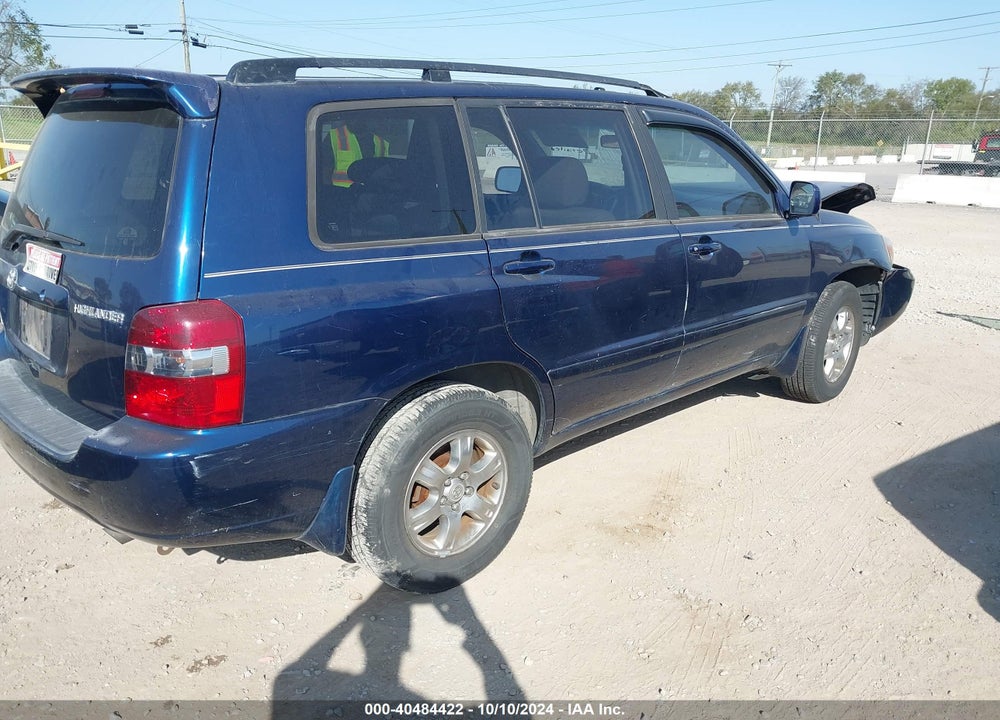 2004 TOYOTA HIGHLANDER V6 VIN: JTEEP21A240039064