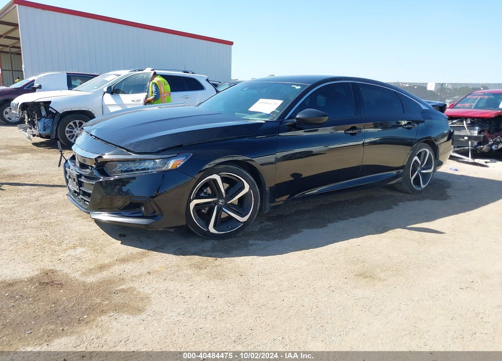 2022 HONDA ACCORD SPORT VIN: 1HGCV1F30NA001562