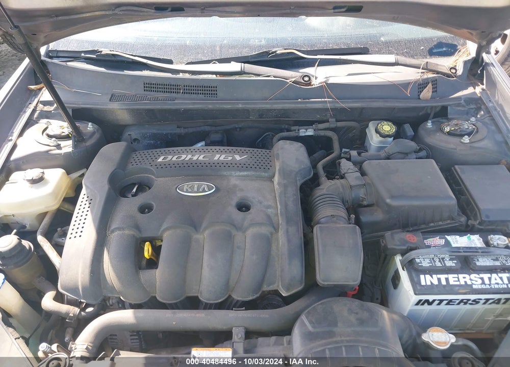 2007 KIA OPTIMA LX VIN: KNAGE123175147502