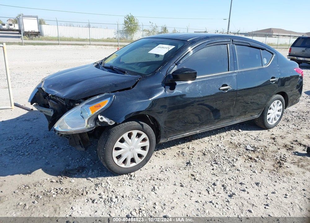 2019 NISSAN VERSA 1.6 S+ VIN: 3N1CN7AP5KL822448