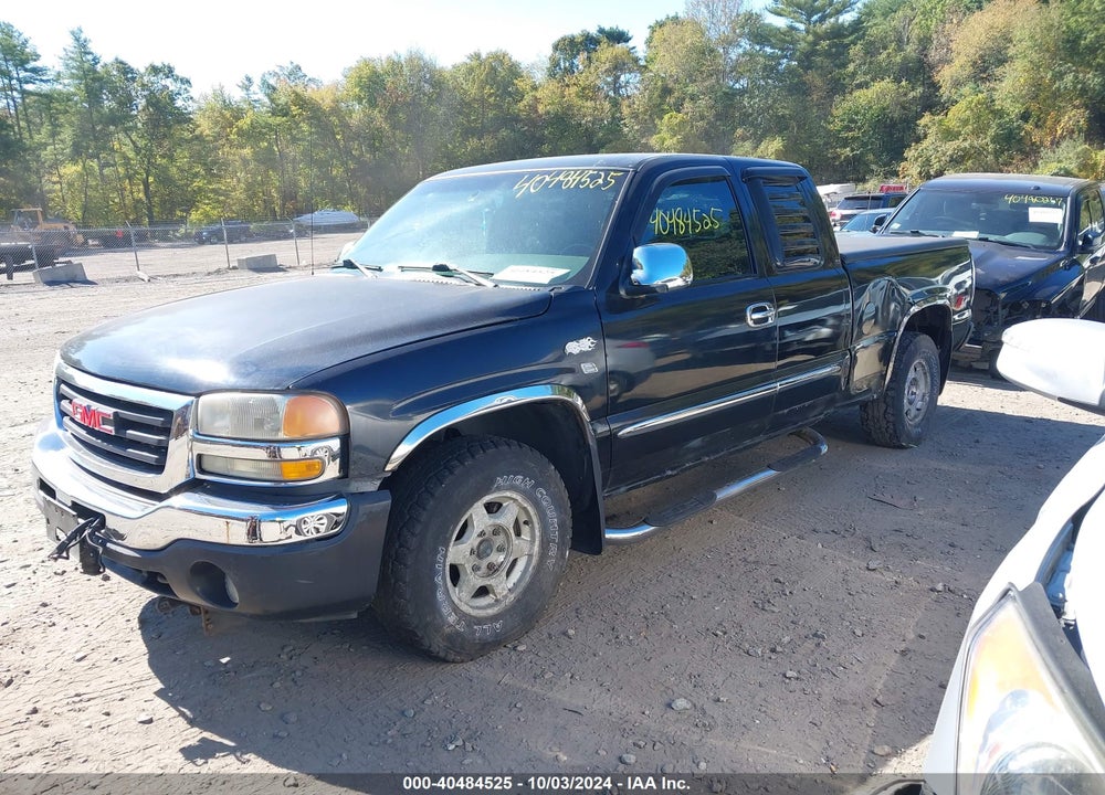 2004 GMC SIERRA 1500 VIN: 2GTEK19T141390491