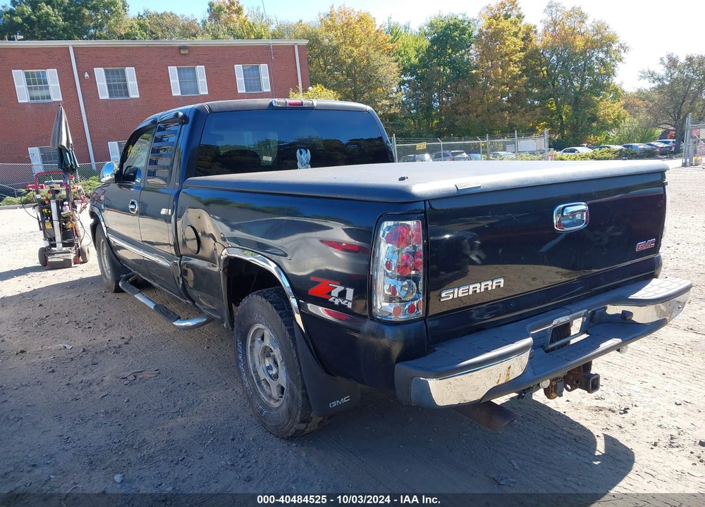 2004 GMC SIERRA 1500 VIN: 2GTEK19T141390491