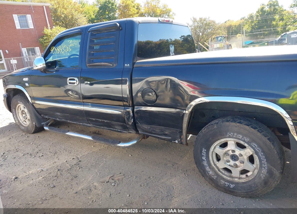 2004 GMC SIERRA 1500 VIN: 2GTEK19T141390491