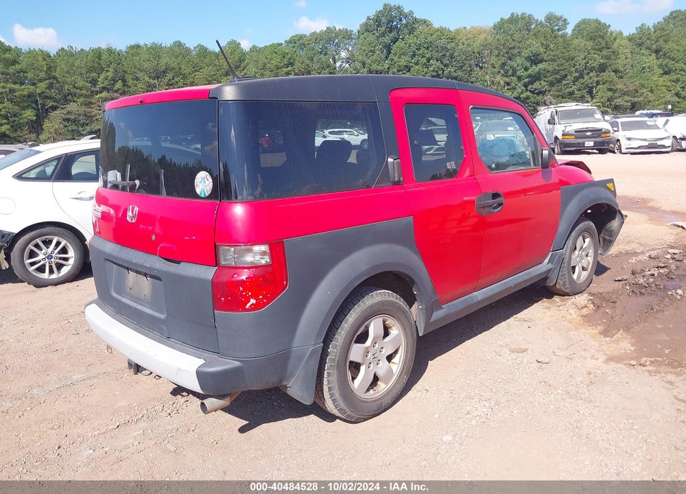 2005 HONDA ELEMENT EX VIN: 5J6YH18615L000163
