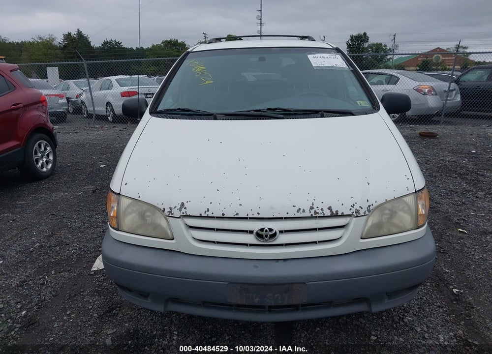 2001 TOYOTA SIENNA LE VIN: 4T3ZF13C51U358869