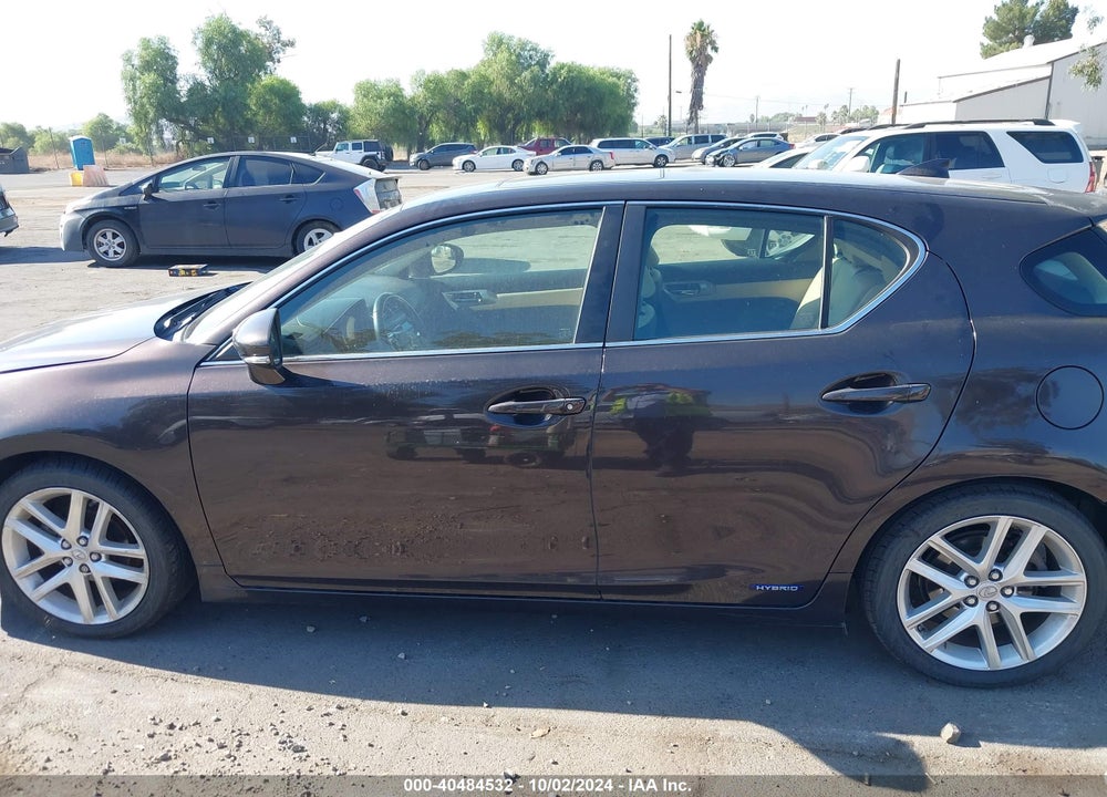 2015 LEXUS CT 200H VIN: JTHKD5BH3F2236666