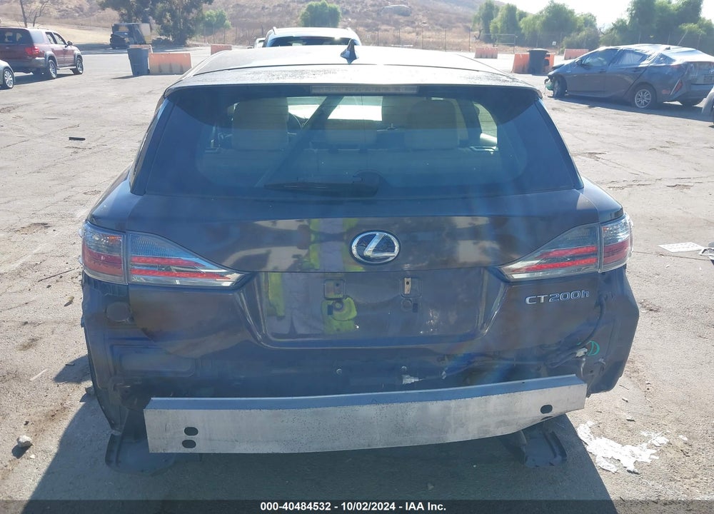 2015 LEXUS CT 200H VIN: JTHKD5BH3F2236666