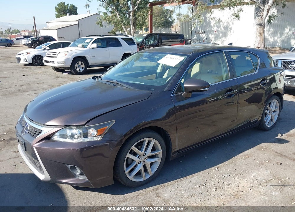 2015 LEXUS CT 200H VIN: JTHKD5BH3F2236666