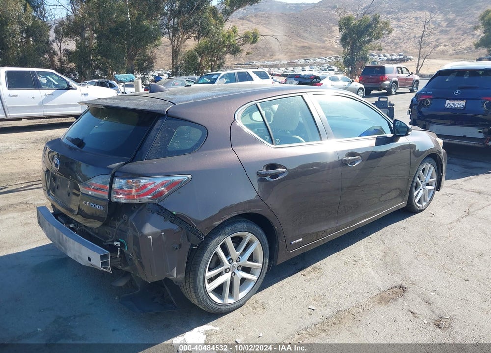 2015 LEXUS CT 200H VIN: JTHKD5BH3F2236666