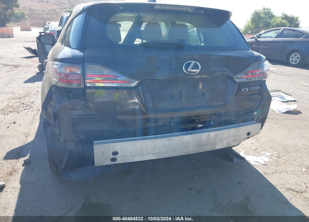 2015 LEXUS CT 200H VIN: JTHKD5BH3F2236666