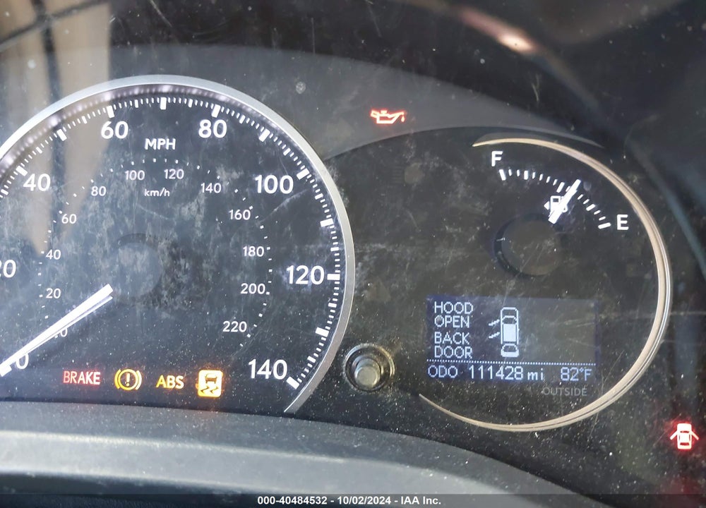 2015 LEXUS CT 200H VIN: JTHKD5BH3F2236666