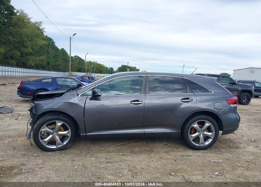 2013 TOYOTA VENZA LIMITED V6 VIN: 4T3ZK3BB8DU062488
