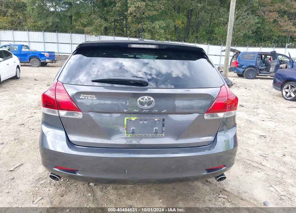 2013 TOYOTA VENZA LIMITED V6 VIN: 4T3ZK3BB8DU062488
