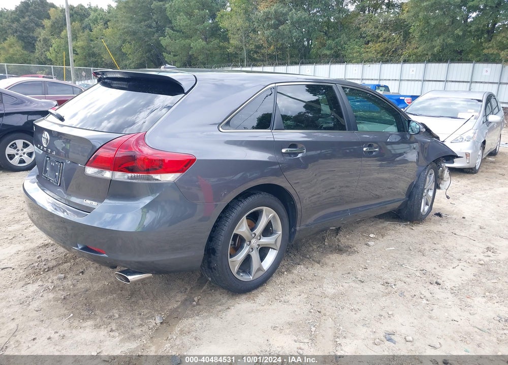 2013 TOYOTA VENZA LIMITED V6 VIN: 4T3ZK3BB8DU062488