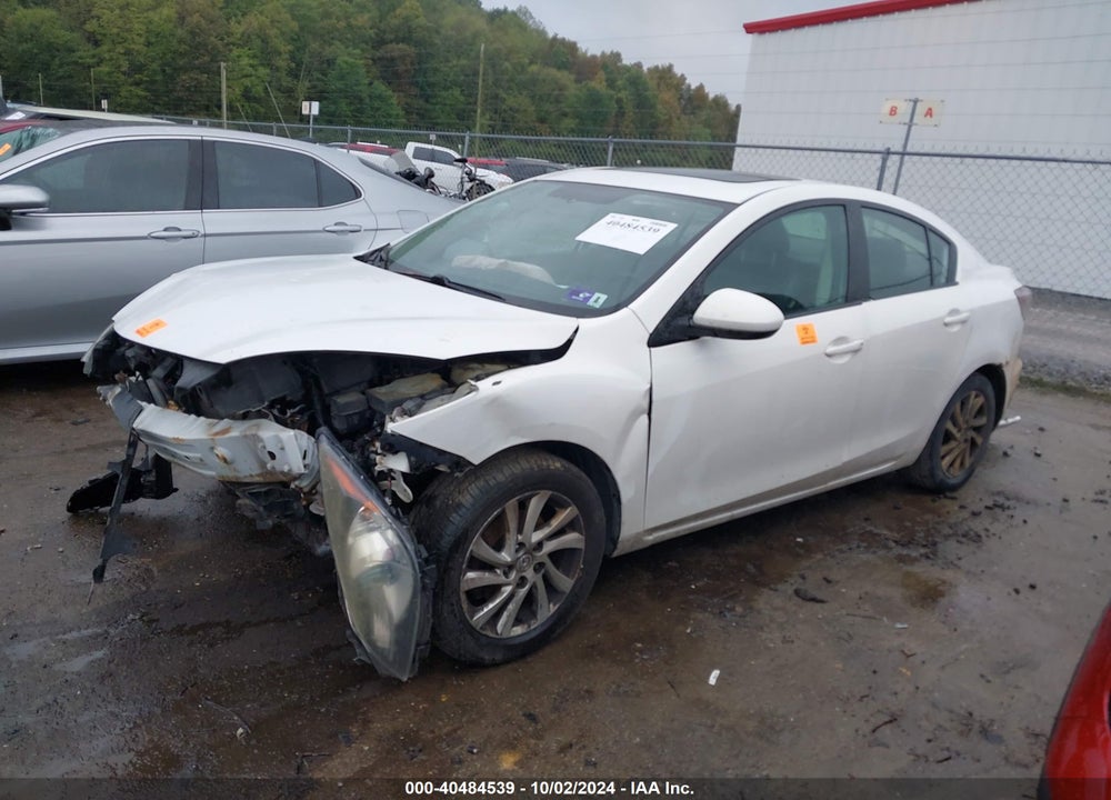 2012 MAZDA 3 I GRAND TOURING VIN: JM1BL1W88C1679324