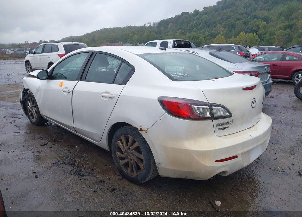 2012 MAZDA 3 I GRAND TOURING VIN: JM1BL1W88C1679324