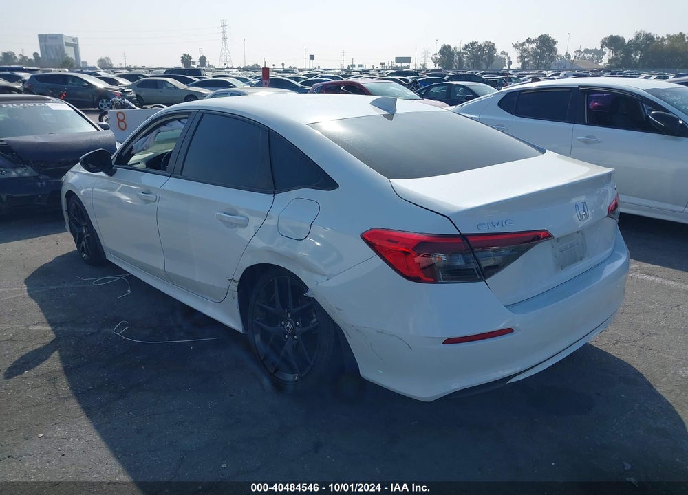 2022 HONDA CIVIC SPORT VIN: 2HGFE2F5XNH566424