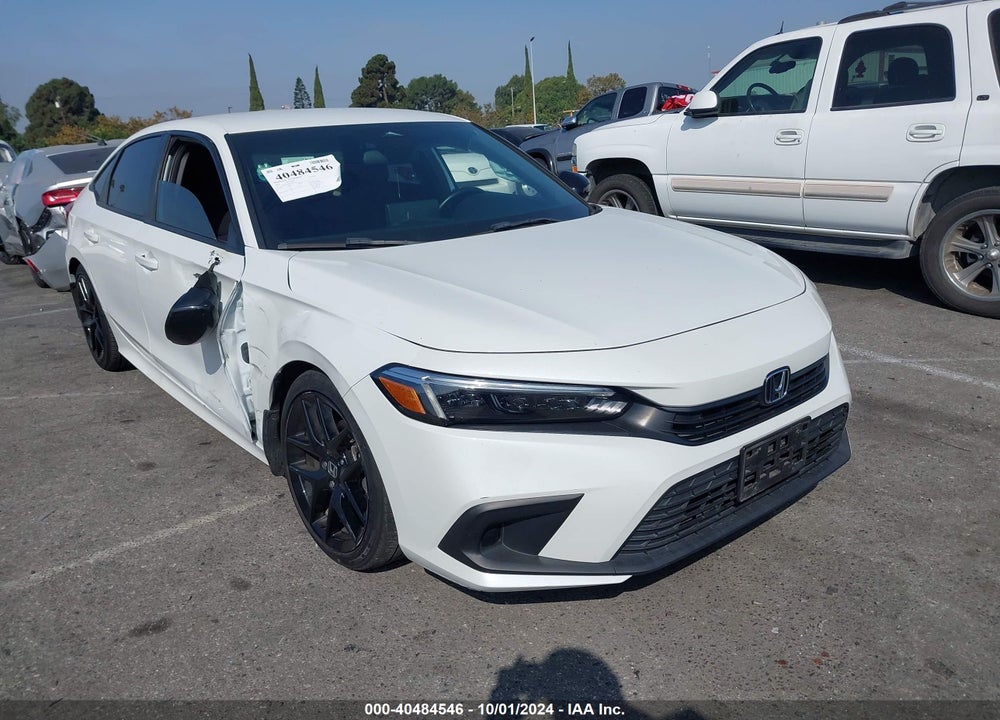 2022 HONDA CIVIC SPORT VIN: 2HGFE2F5XNH566424
