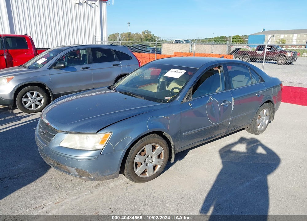 2009 HYUNDAI SONATA GLS VIN: 5NPET46C29H546305